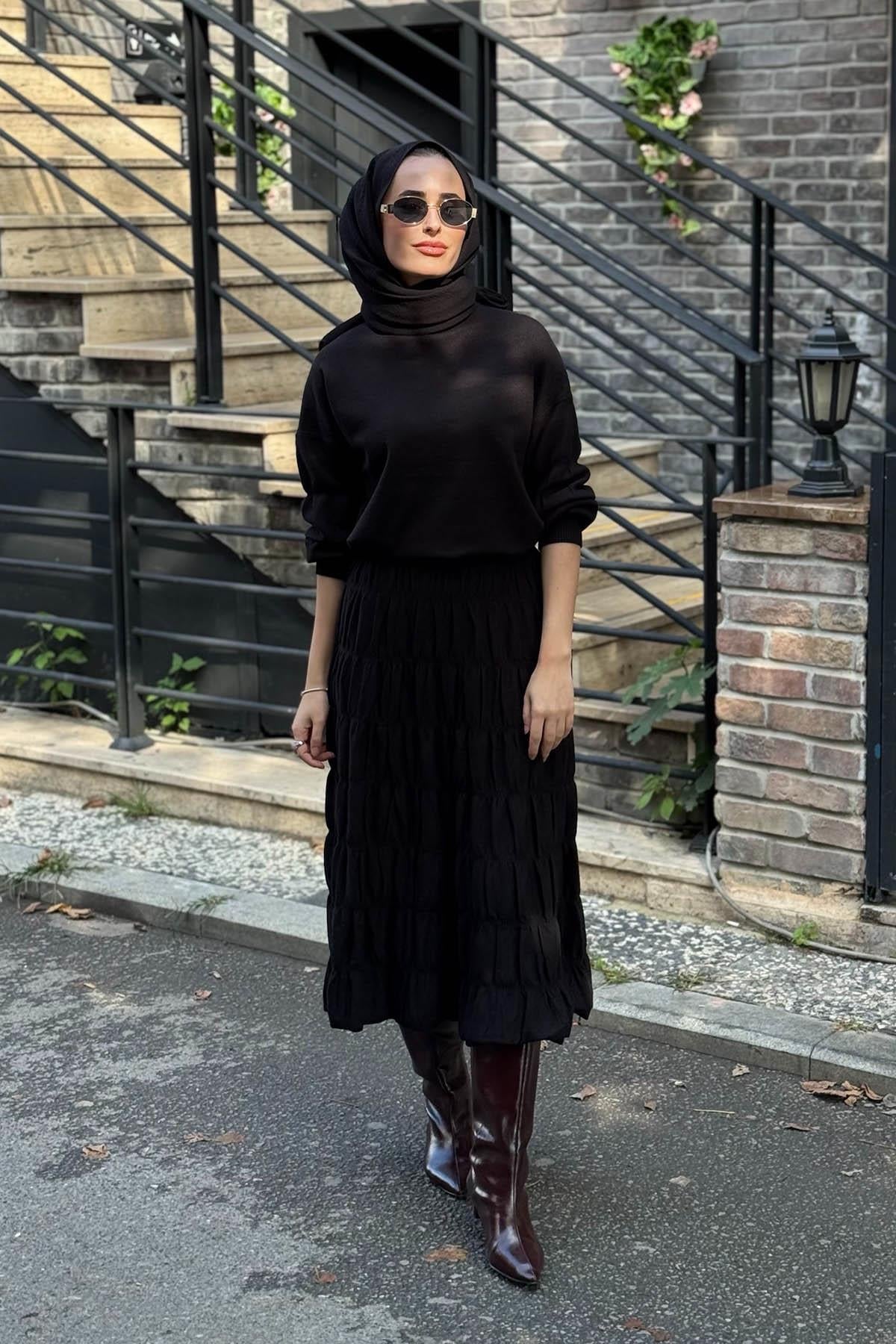 MOOR Etekli Takım 25W4019 Siyah