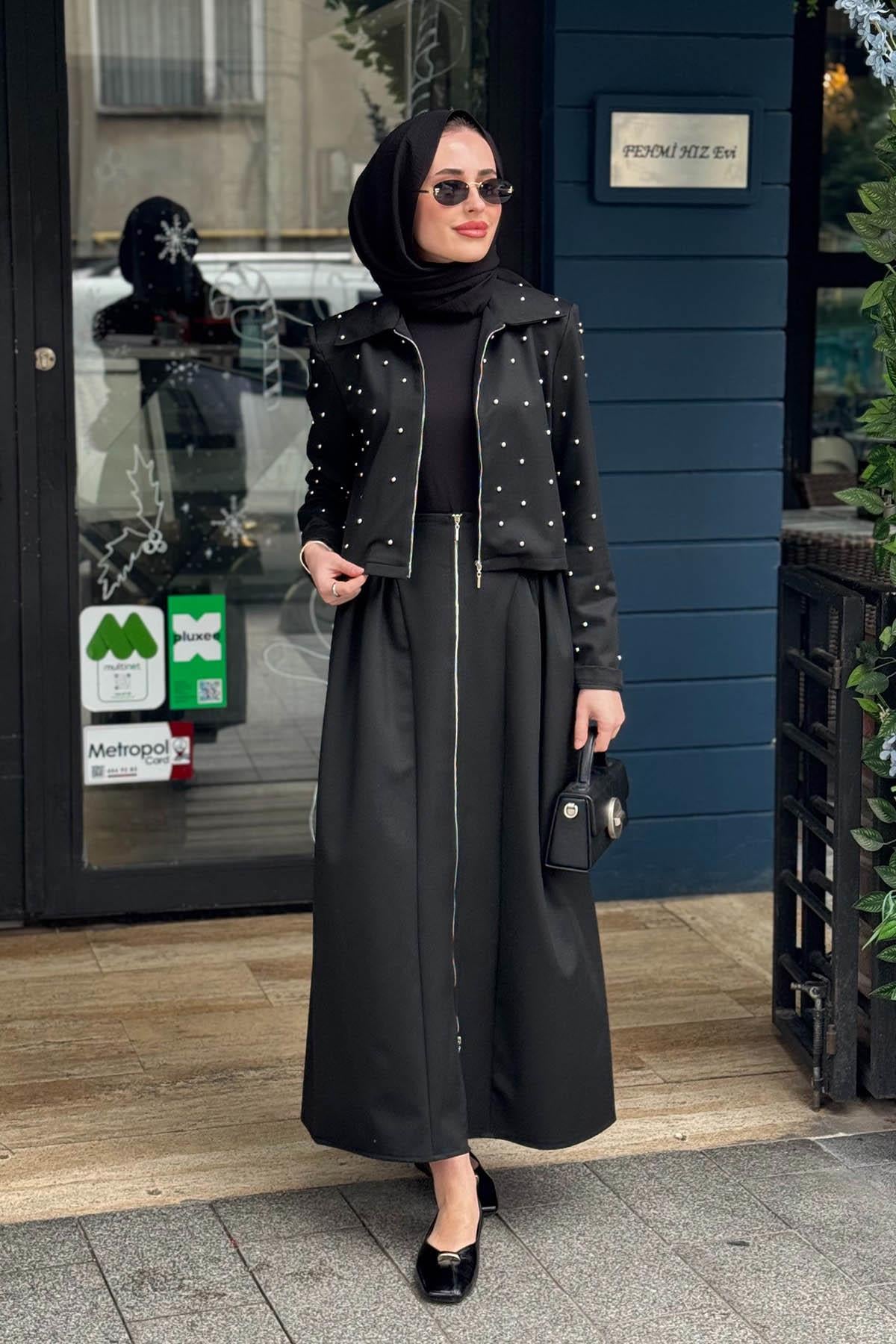 MOOR Etekli Takım 26S4066 Siyah