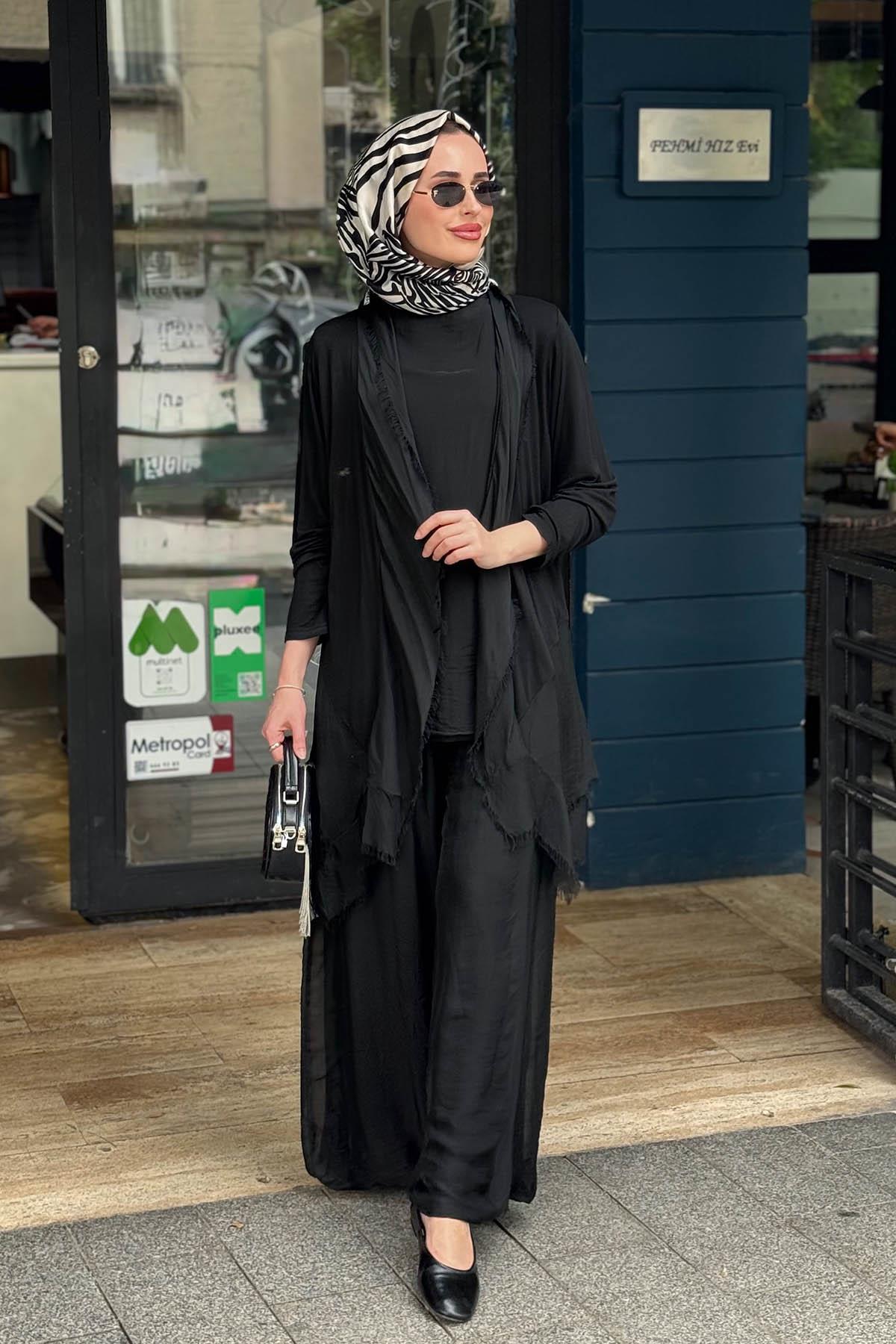 MOOR İcon Pantolonlu Takım 26S9027 Siyah