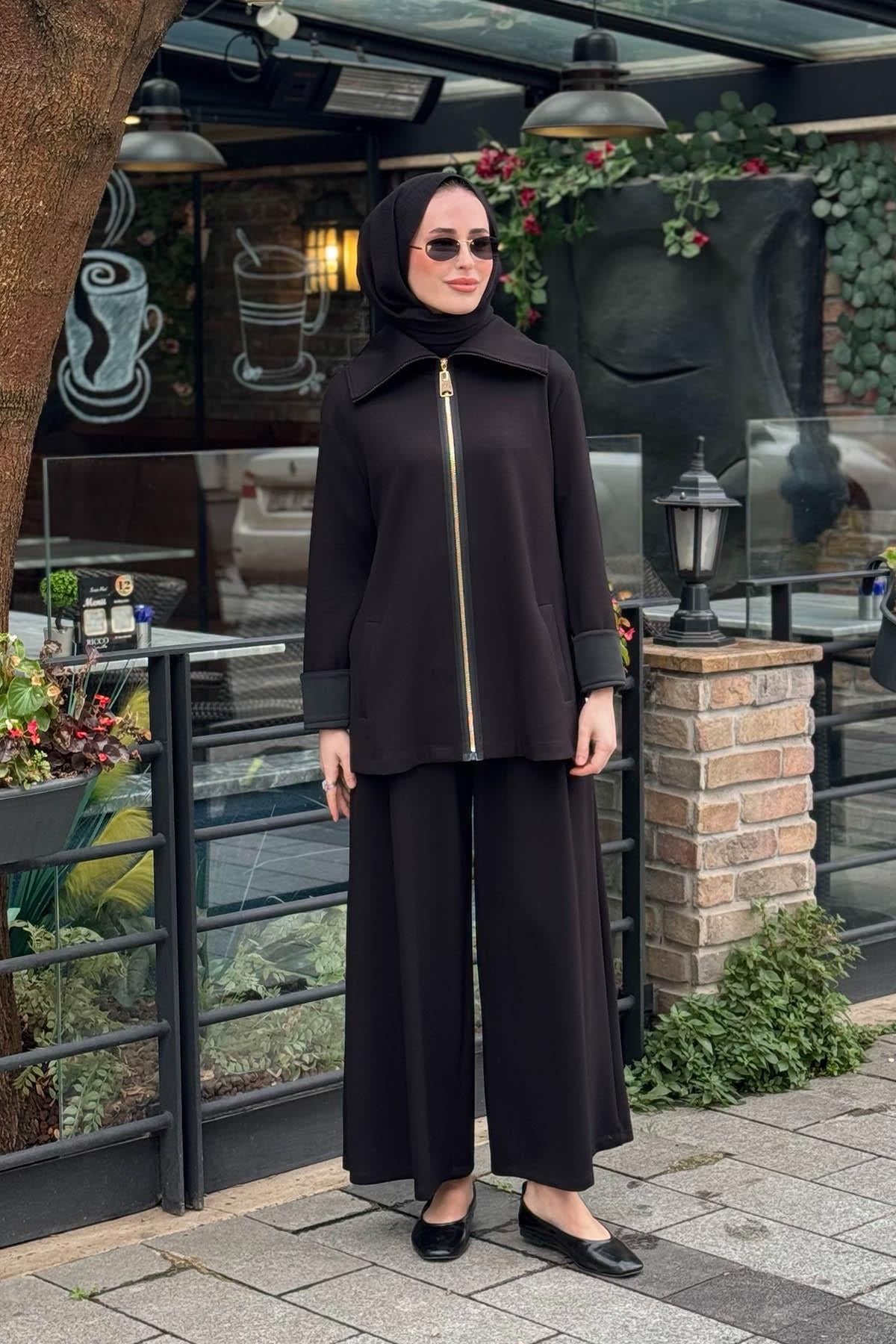 MOOR Pantolonlu Takım 26S4050 Siyah