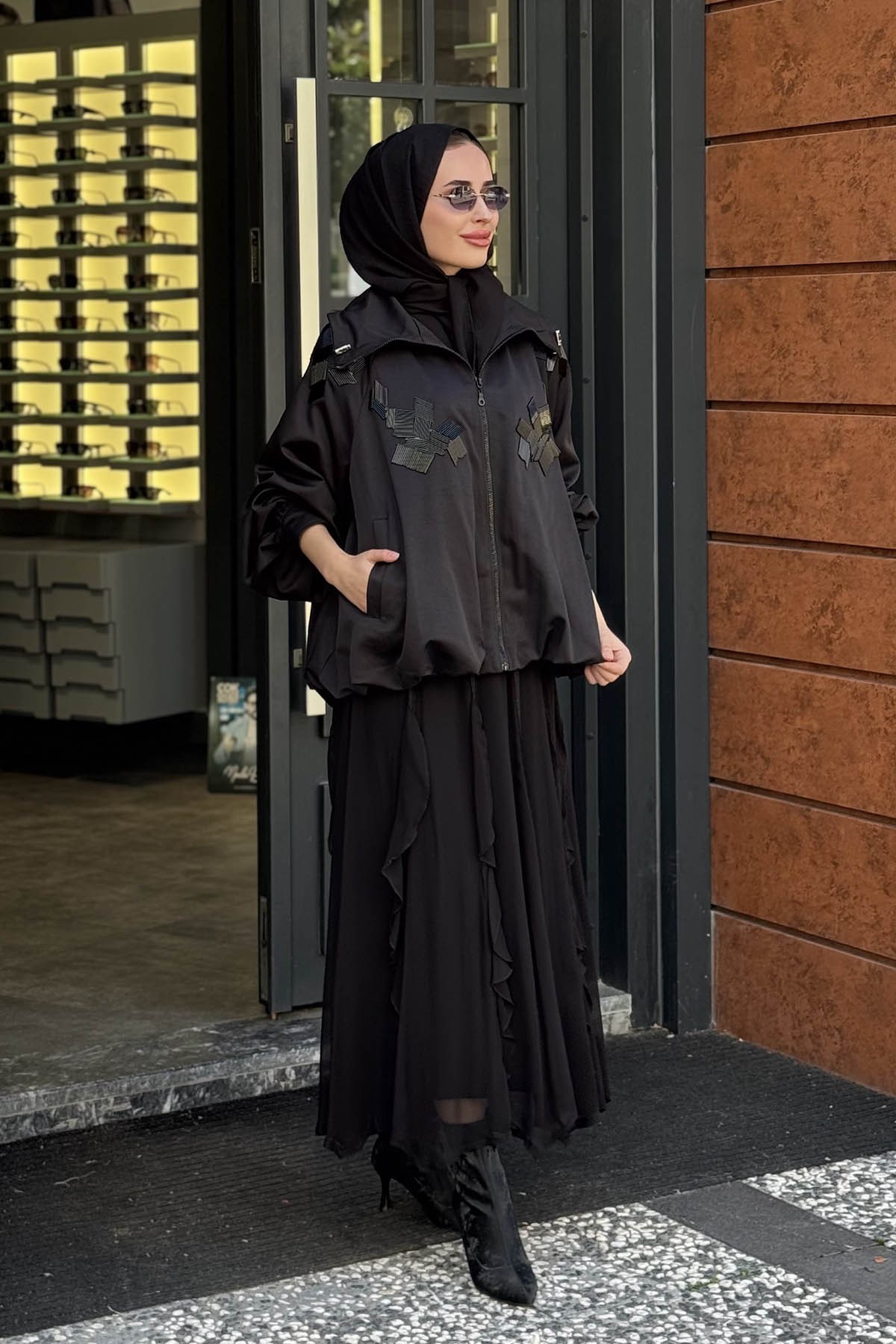 MOOR Veyla Ceket 26W6108 Siyah