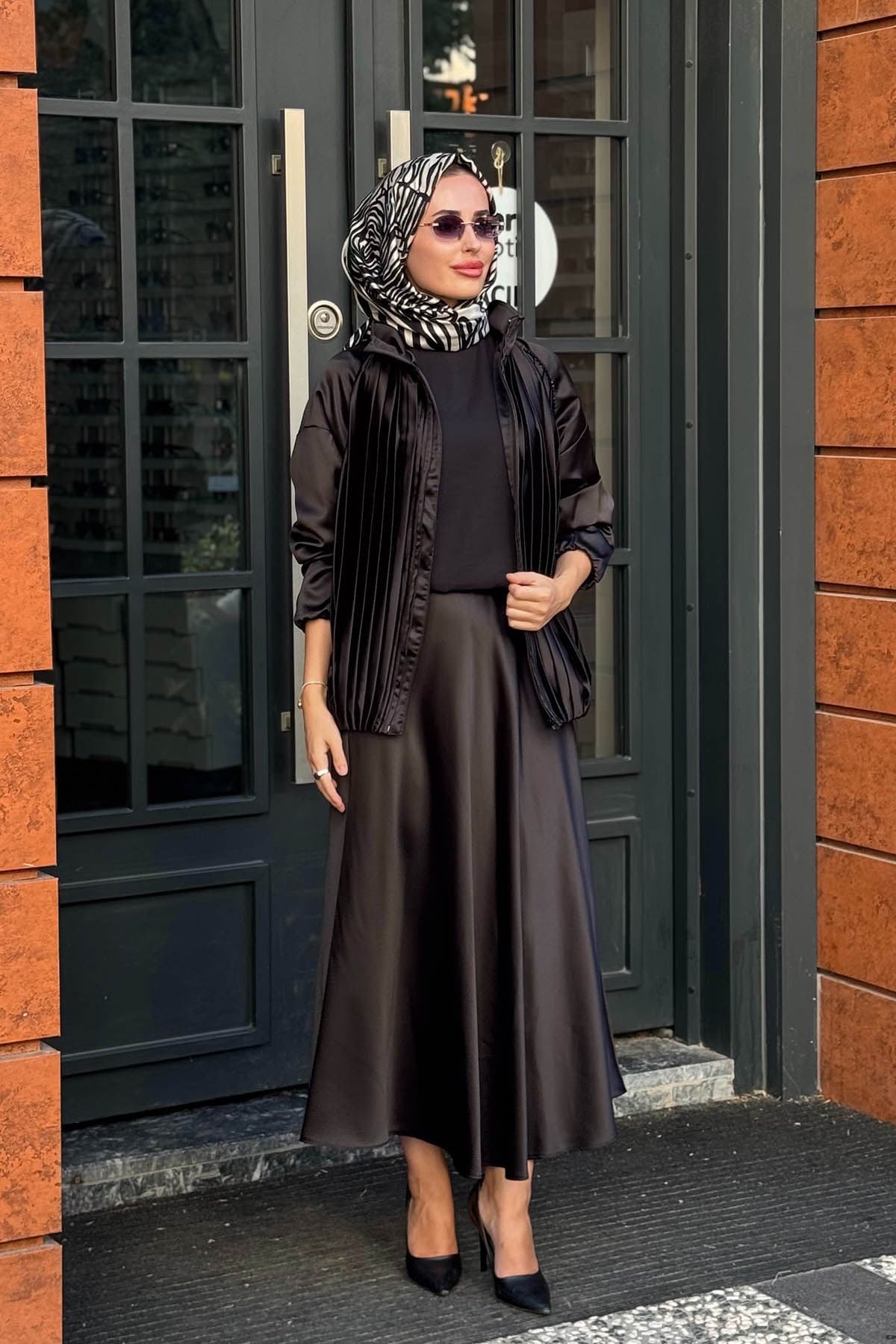 MOOROFMOOR Lunelle Etekli Takım 26W4096 Siyah