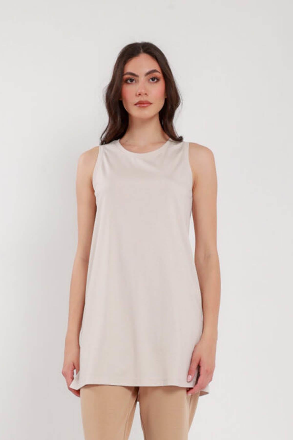 NAKİ & MASCARA İç Tunik 24MY2151 Taş