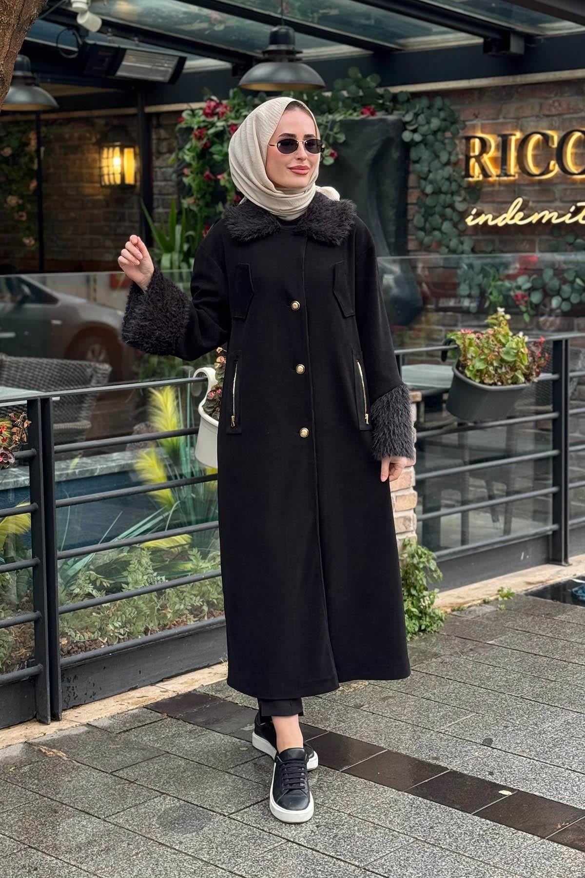 NAKİ & MASCARA Kap 56MK6121 Siyah