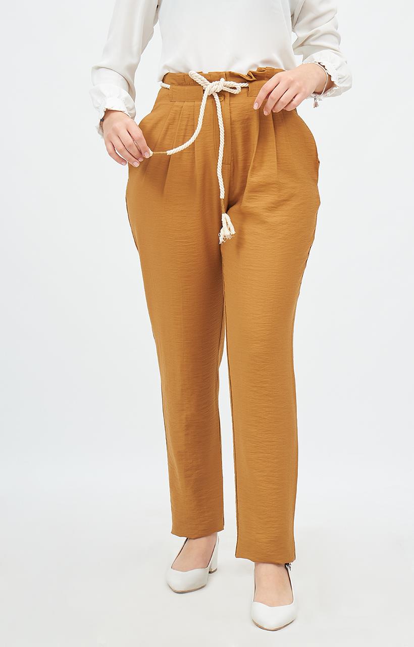 NAKİ & MASCARA Pantolon 22MY3119 Safran