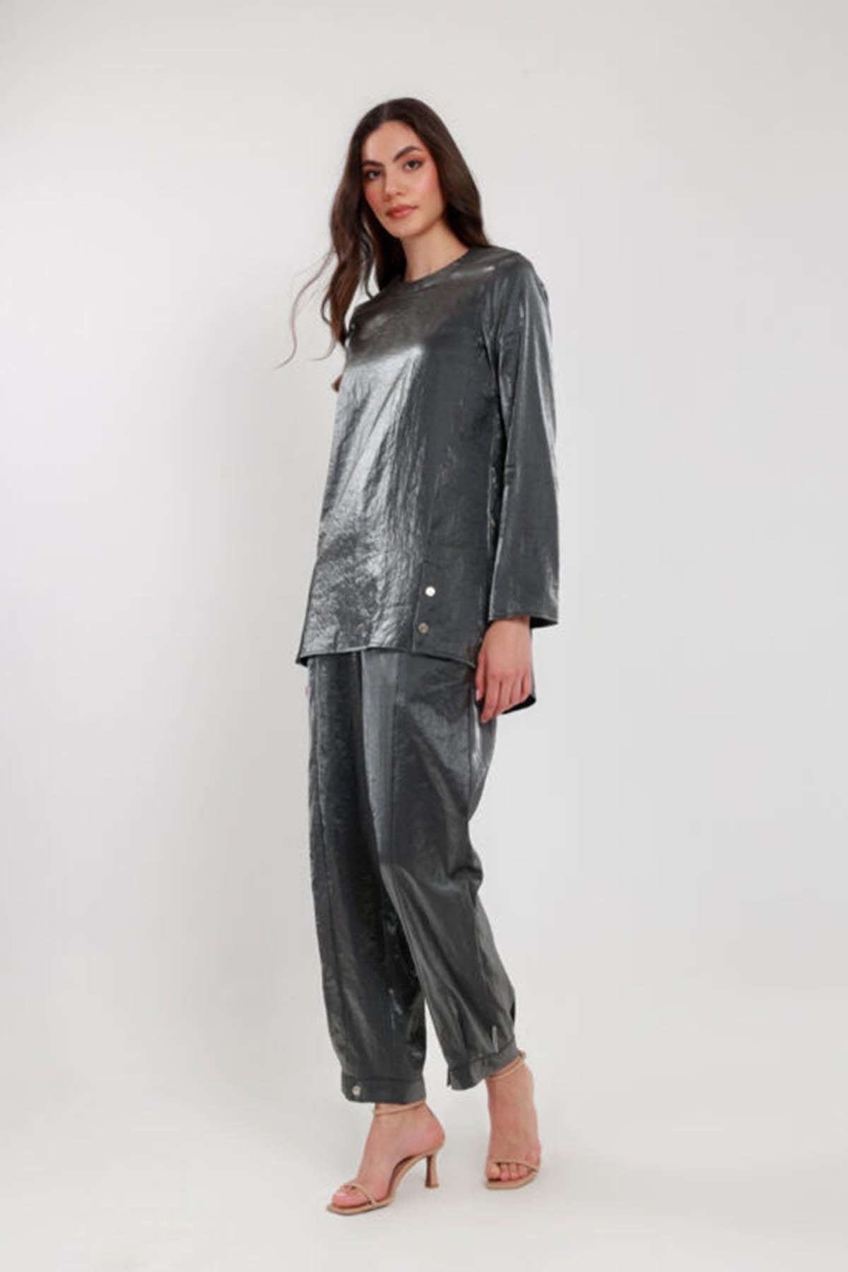 NAKİ & MASCARA Pantolon 24MY3134 Antrasit