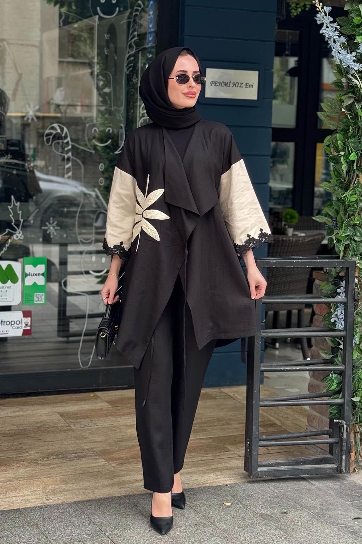 NAKİ & MASCARA Pantolon 26MY3138 Siyah