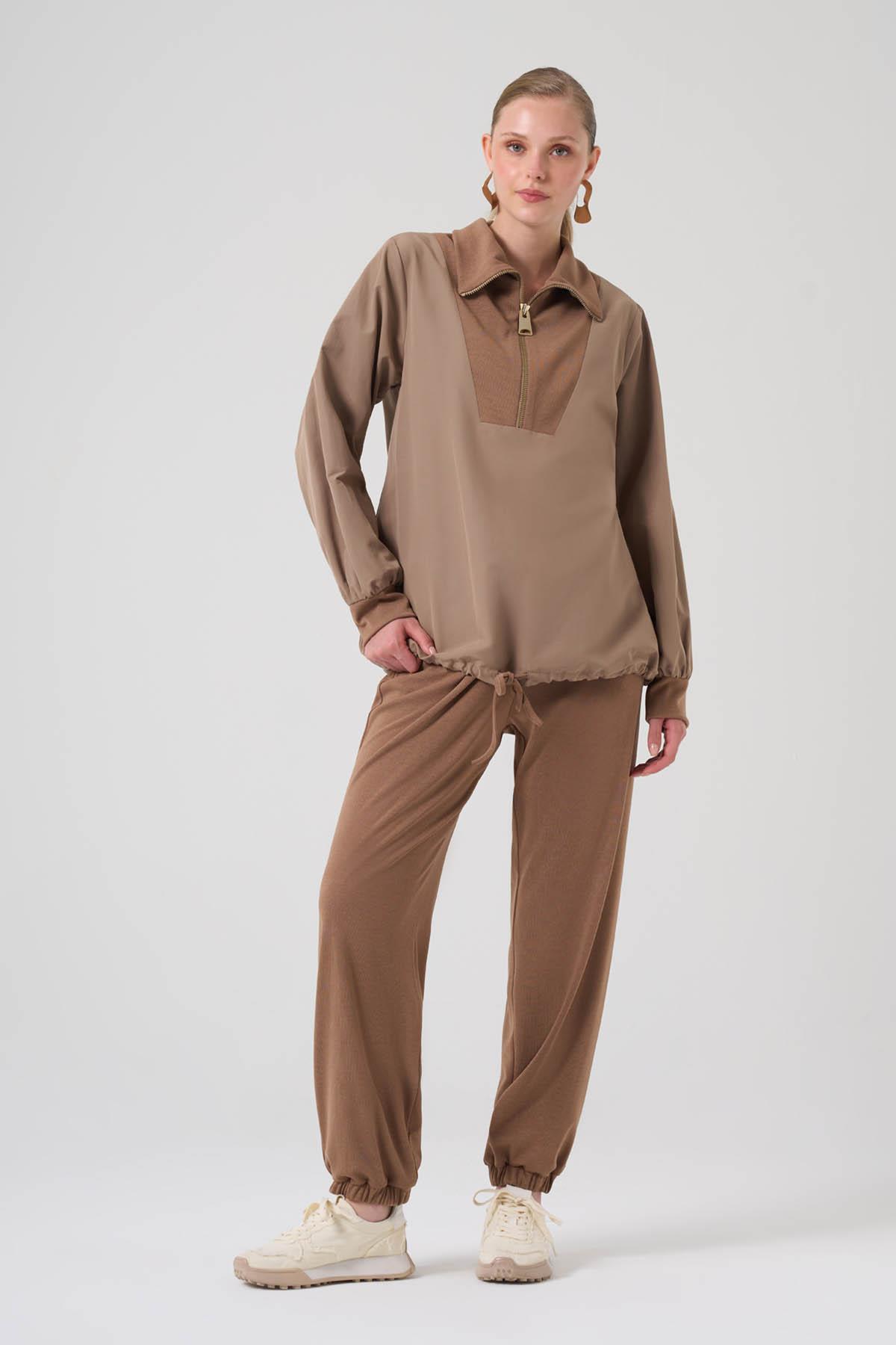 NAKİ & MASCARA Pantolon 56MK3116 Camel
