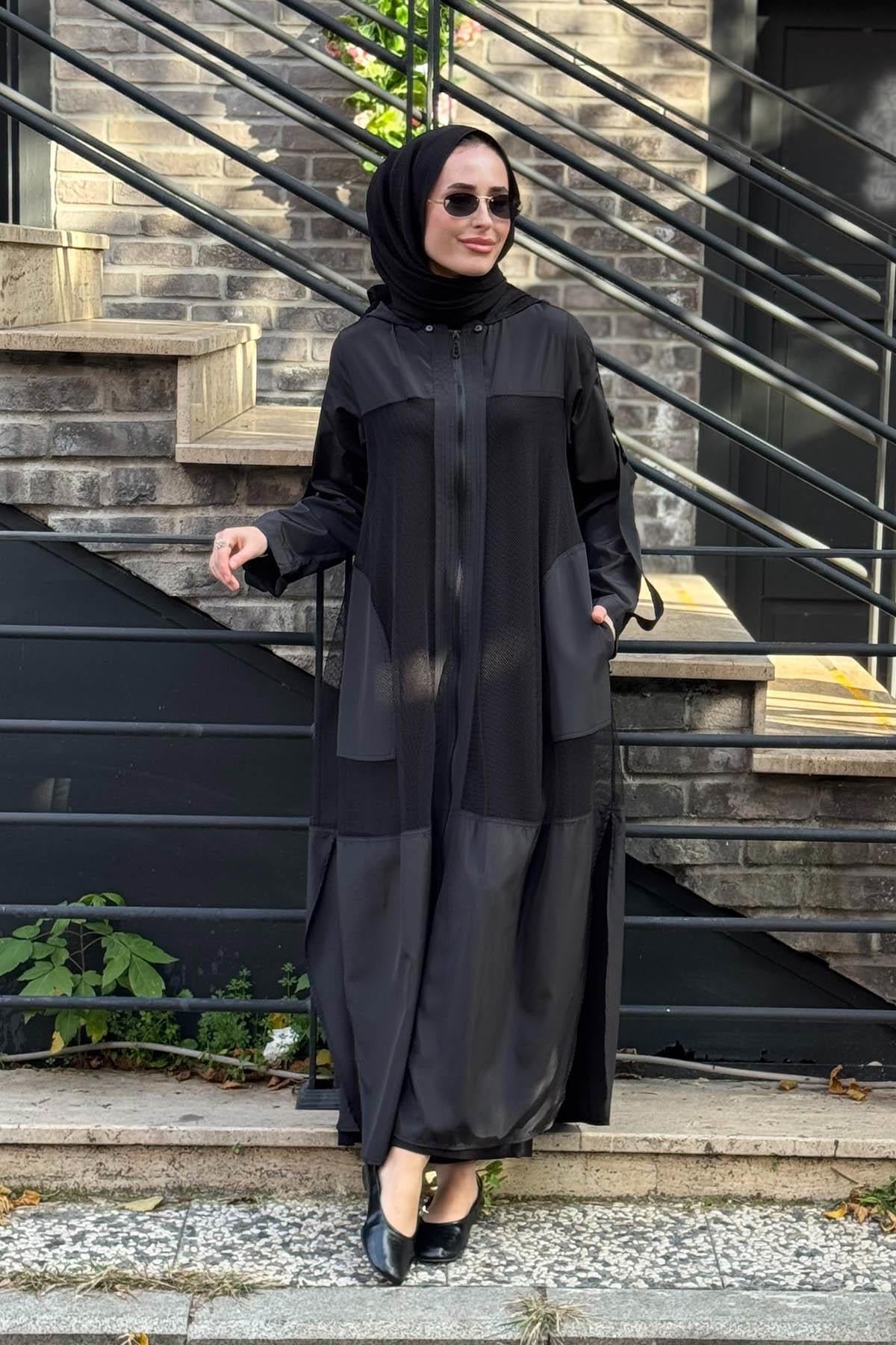 Nurcan Çetin Ferace 25264 Siyah