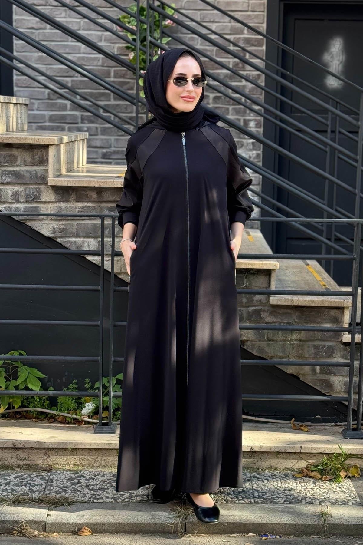 Nurcan Çetin Ferace 25922 Siyah