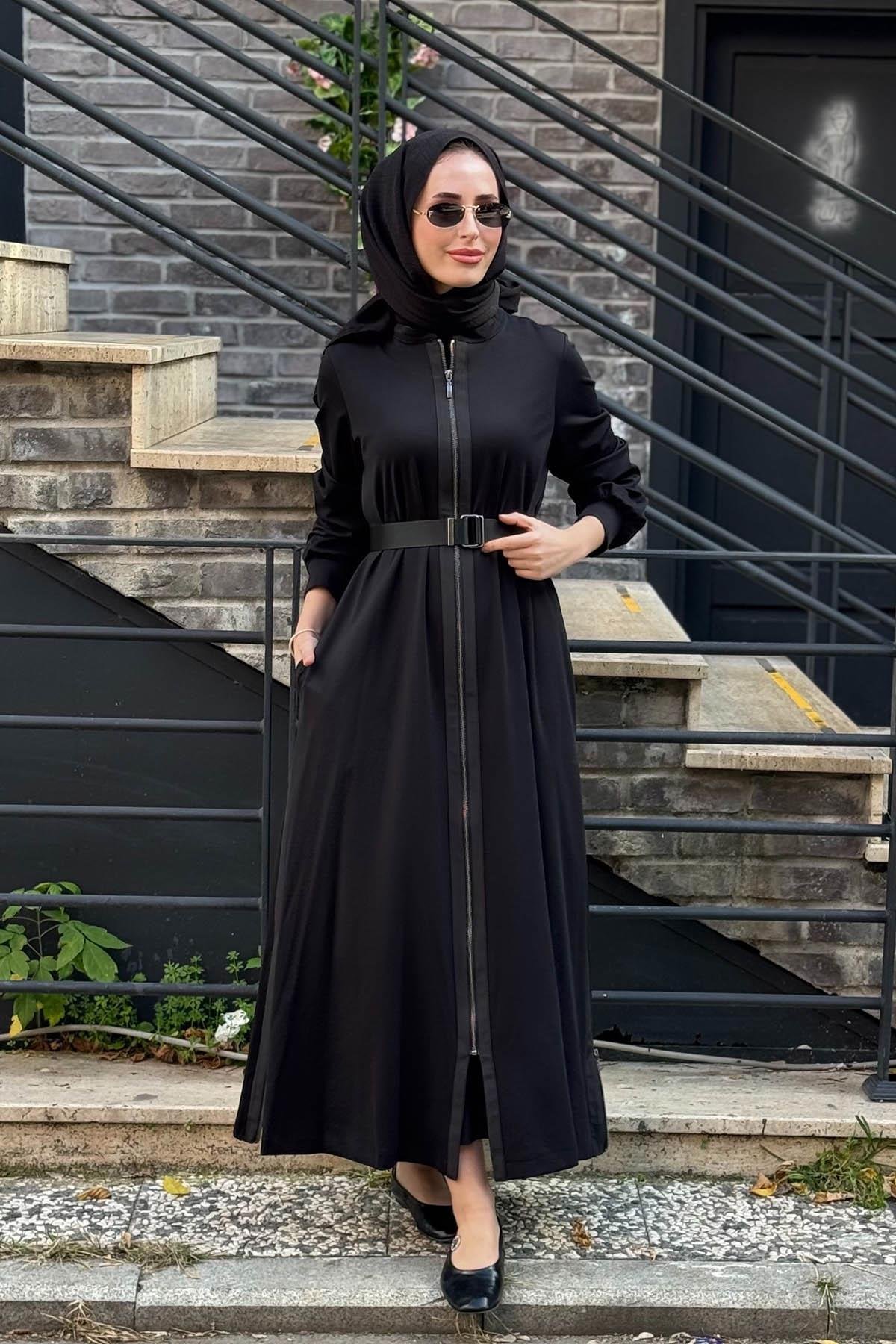 Nurcan Çetin Ferace 25924 Siyah