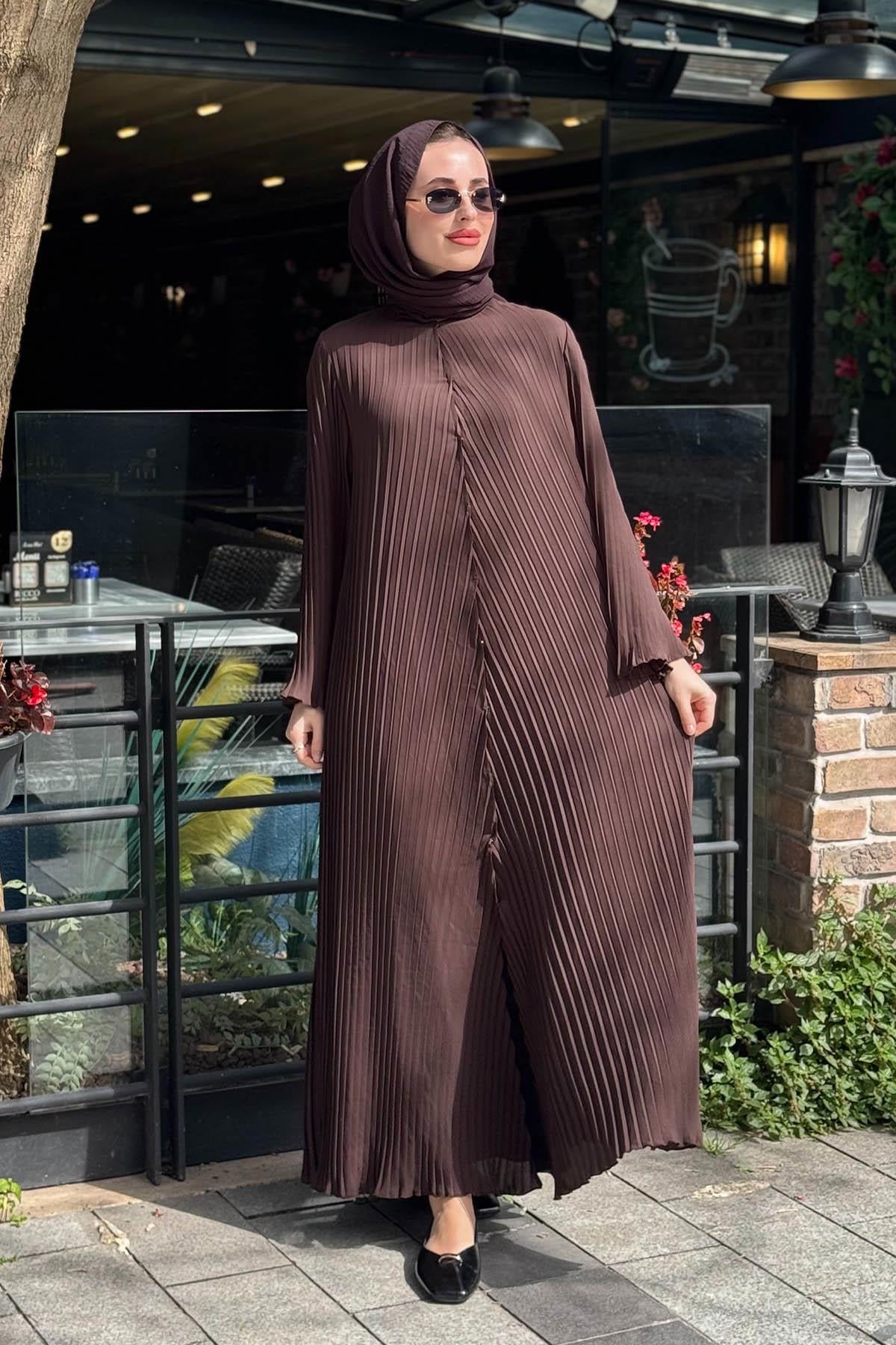 PIEEF Abaya 2415 Kahve