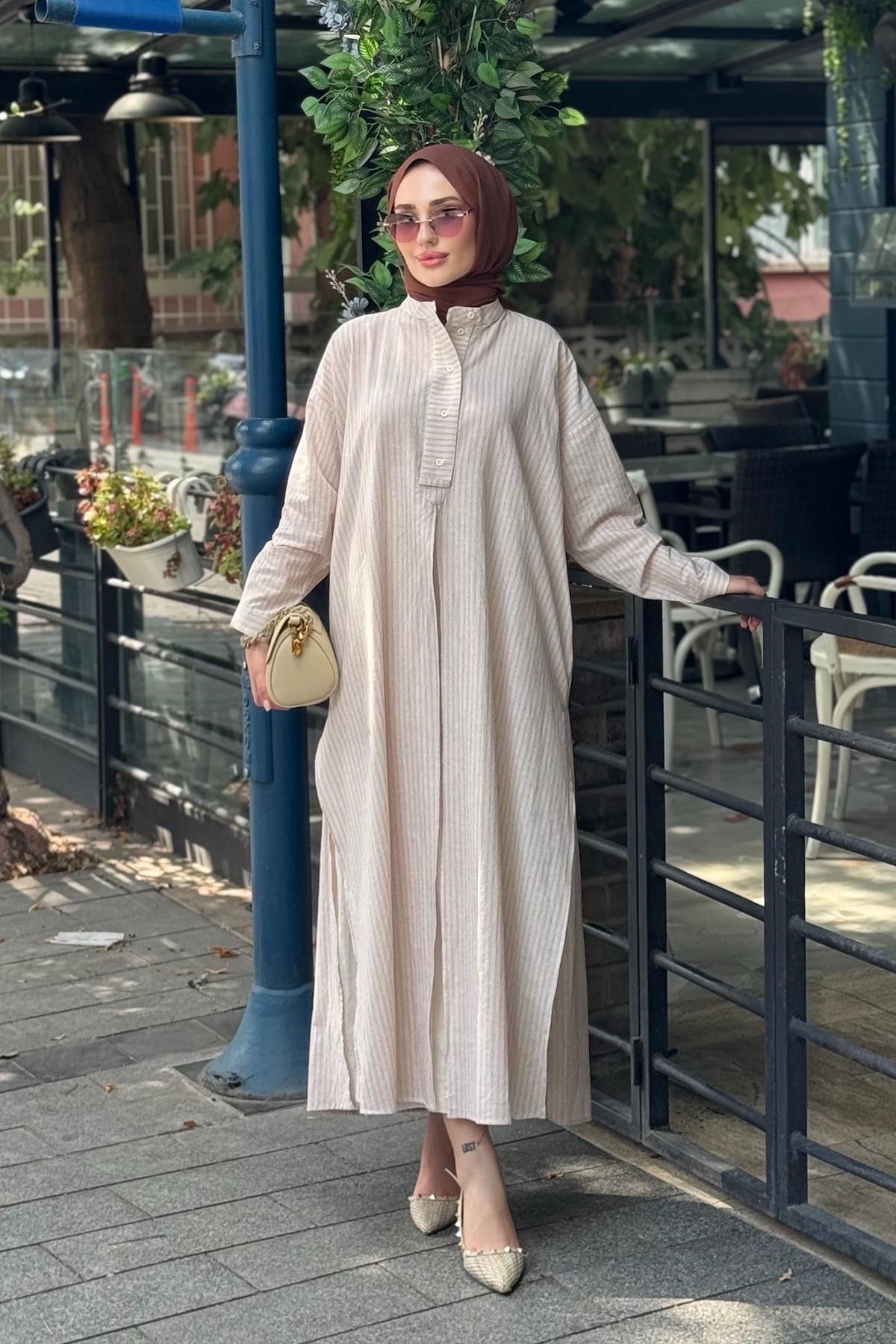QOOQ Lina Tunik 26SS243 Kırmızı