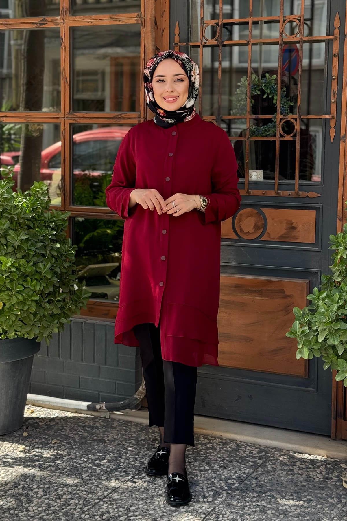 Redshow Ceket 26055 Bordo
