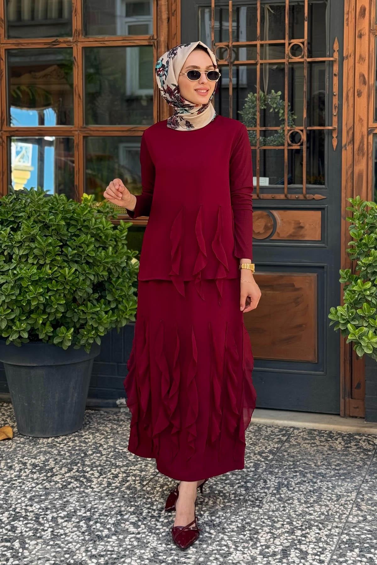 Redshow Etekli Takım 25450 Bordo