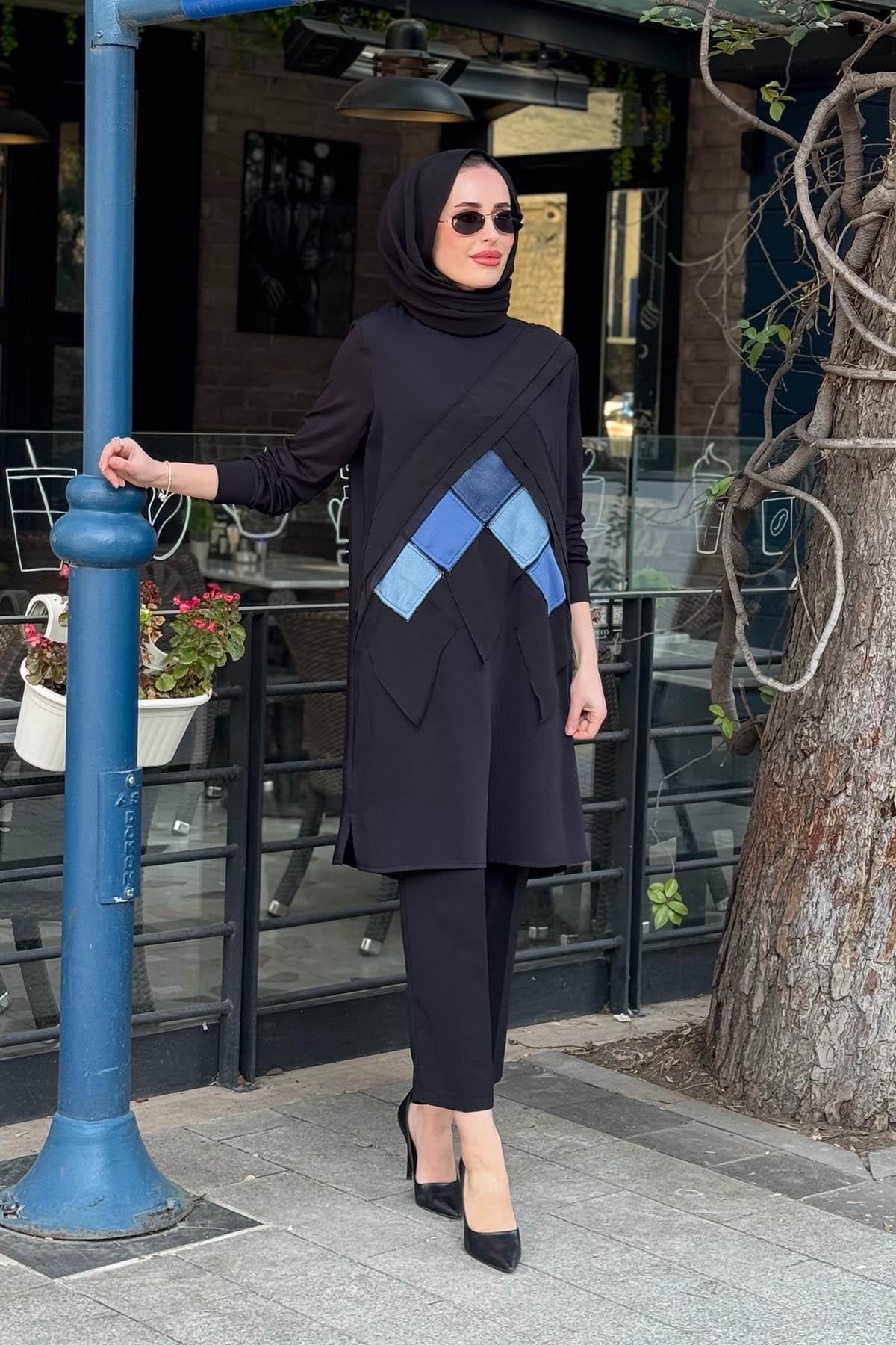 Redshow Tunik 27870B Siyah