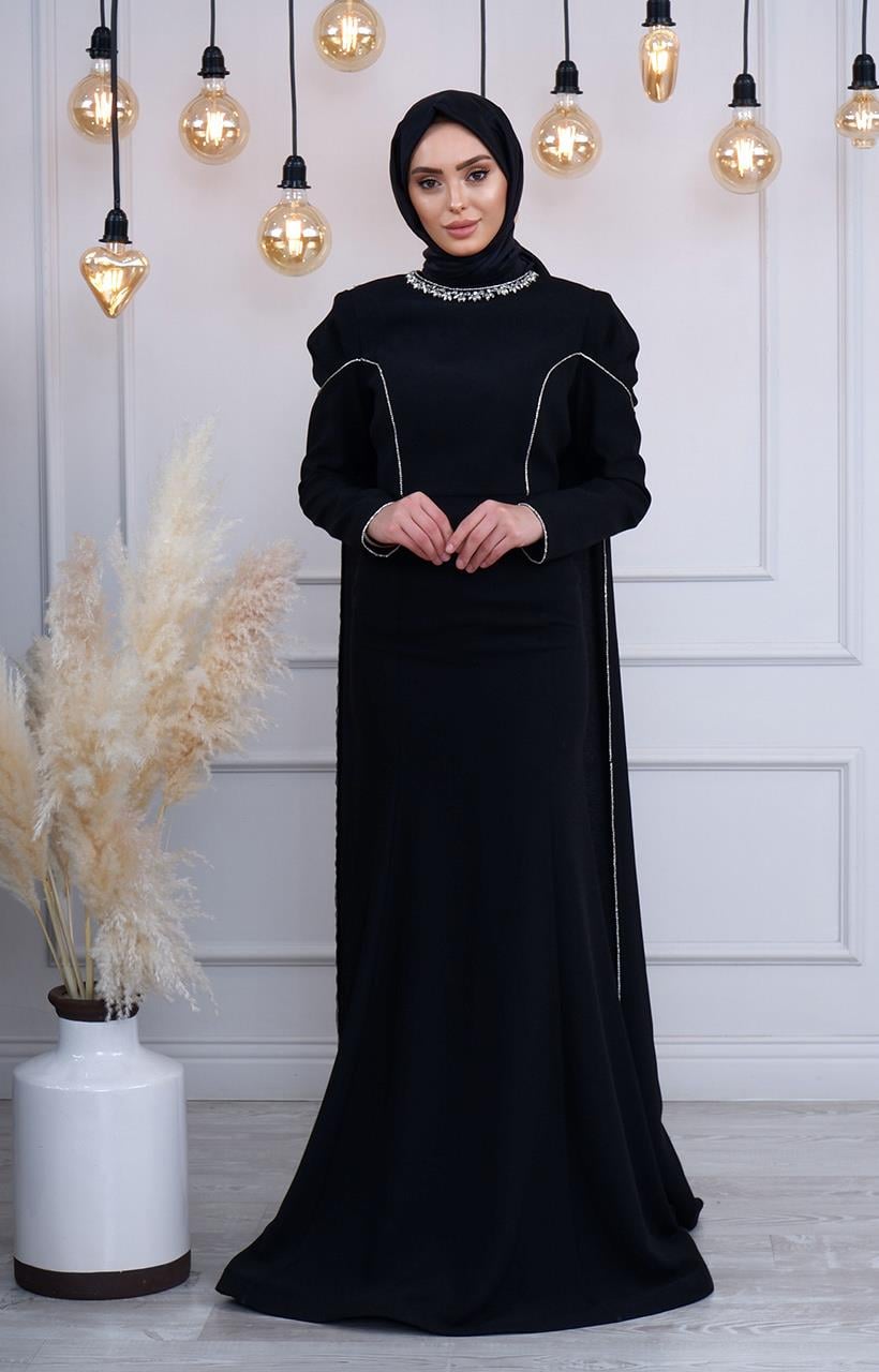 Ribas Collection Abiye R083 Siyah