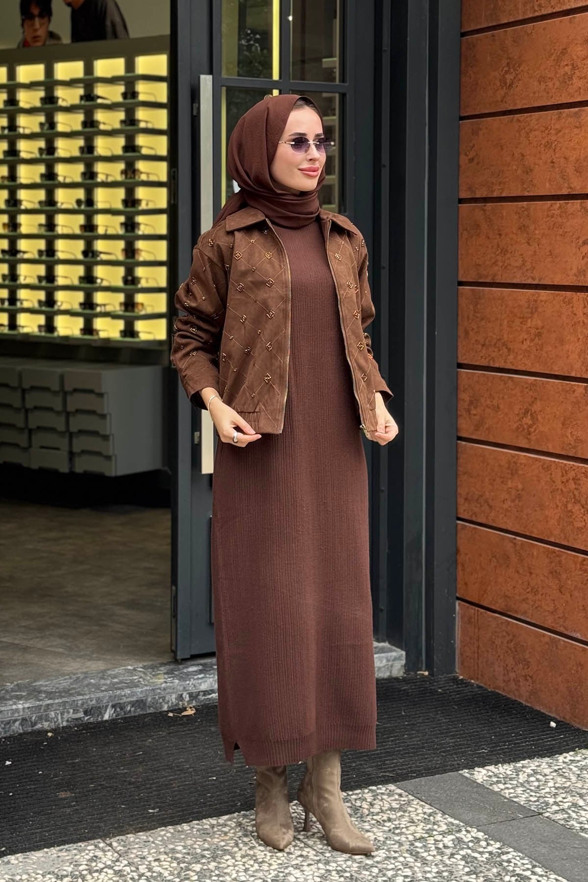 SCL Ceket 10002621111007 Kahverengi