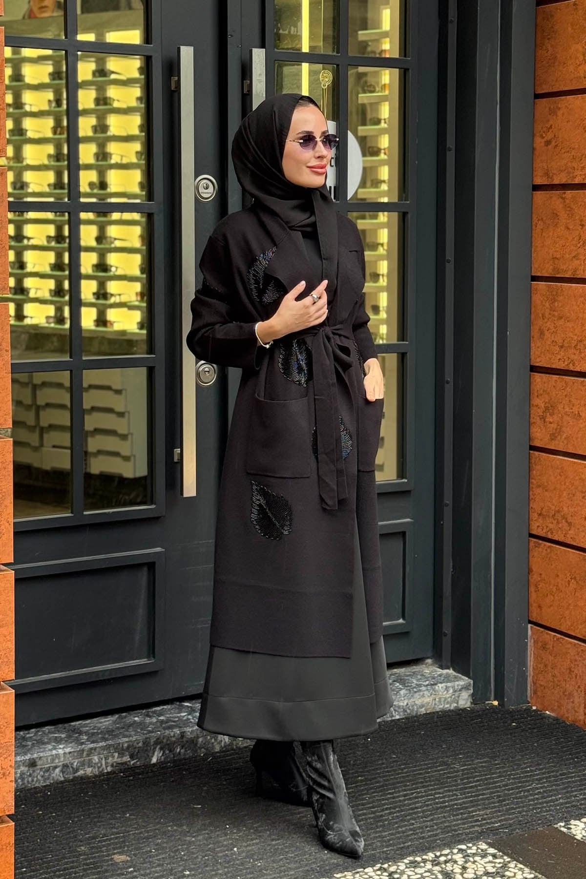 SCL Triko Hırka 10002621711022 Siyah