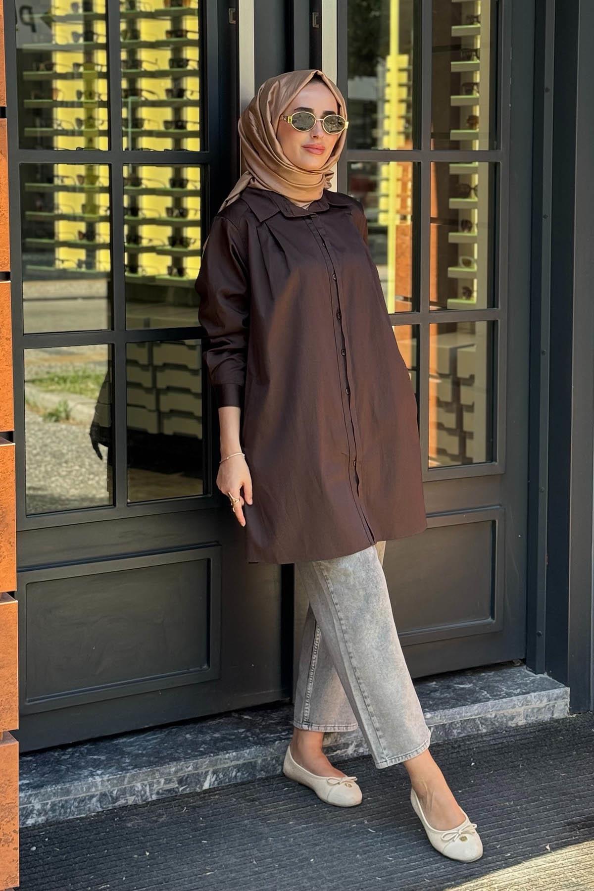 SCL Tunik 10002521211015 Kahve