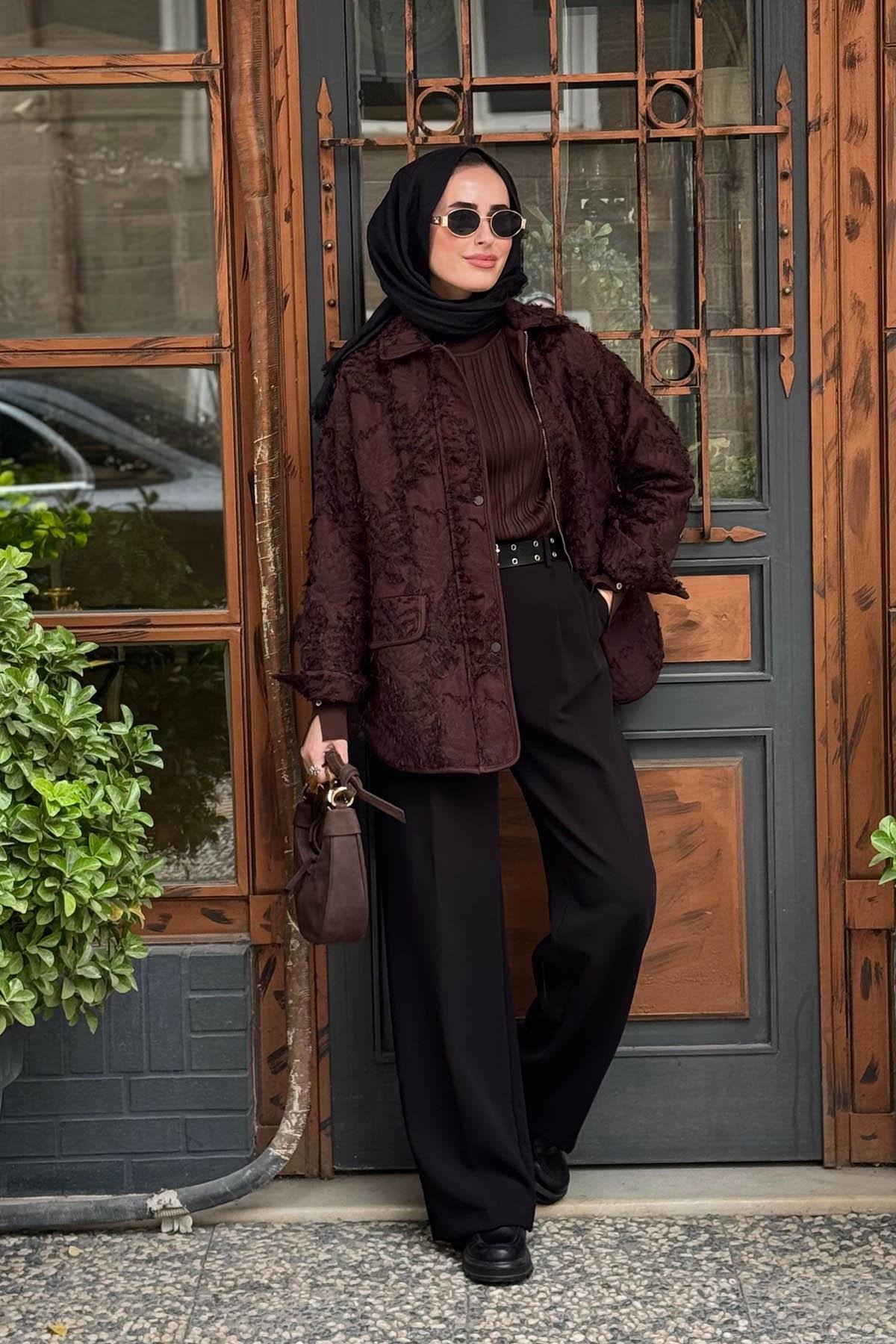 Seçil Ceket 10002521410005 Kahve