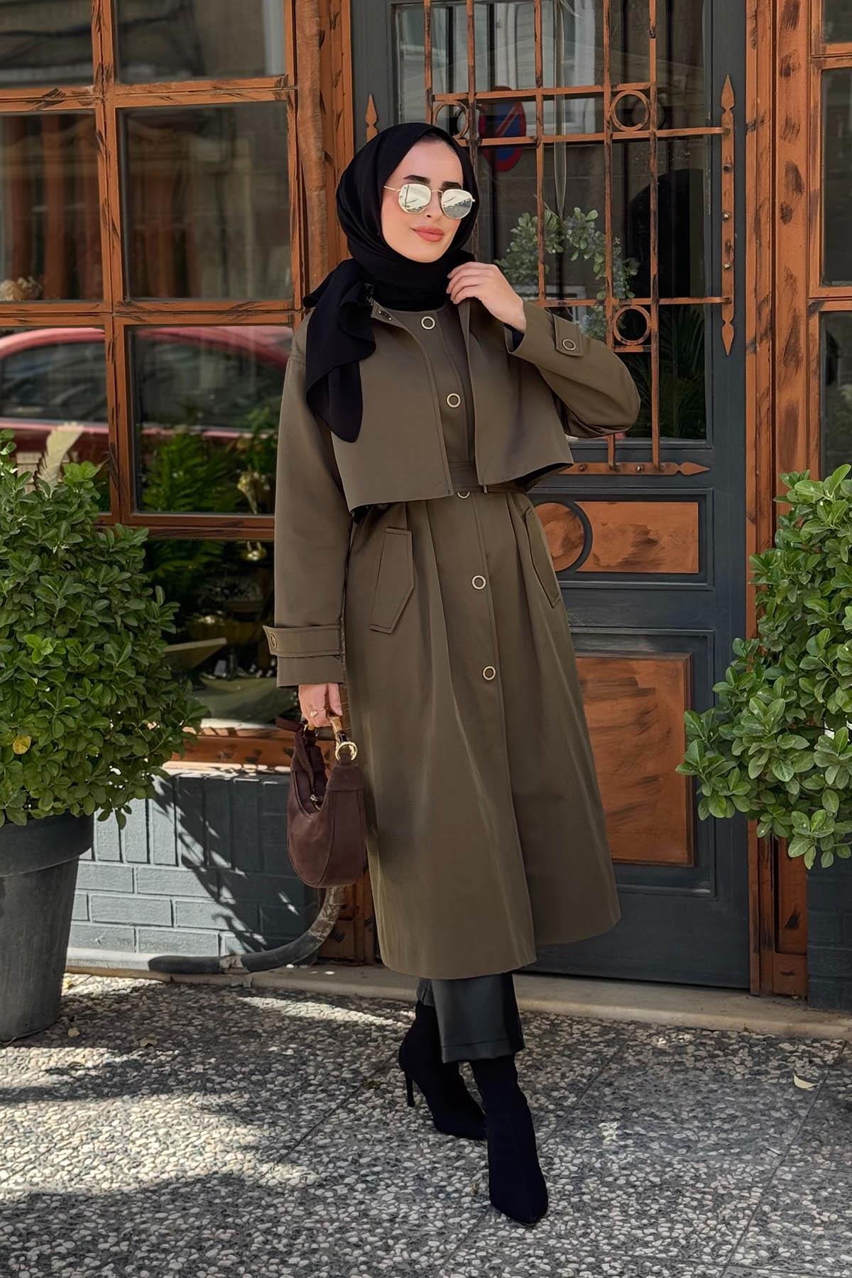 Seçil Trençkot 10002522110004 Haki