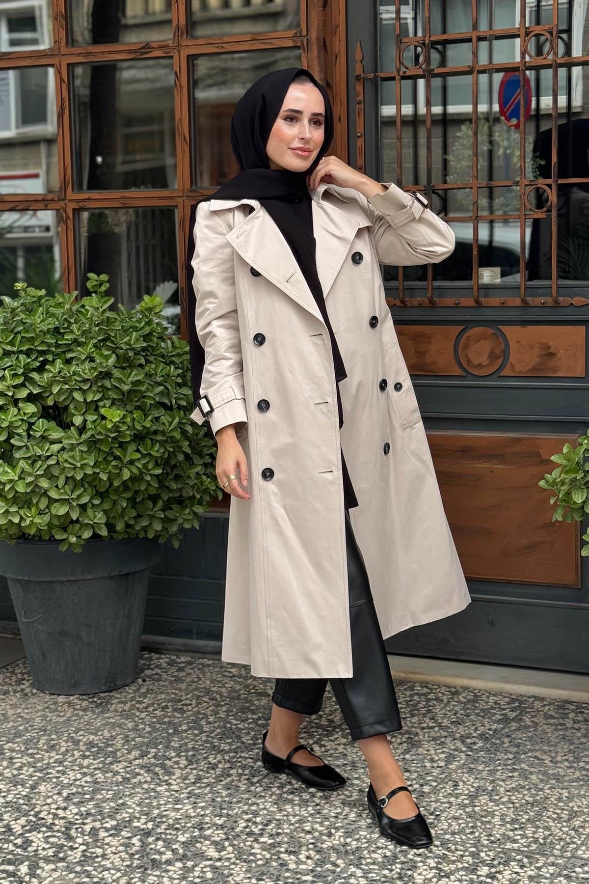 Seçil Trençkot 10002522110006 Bej