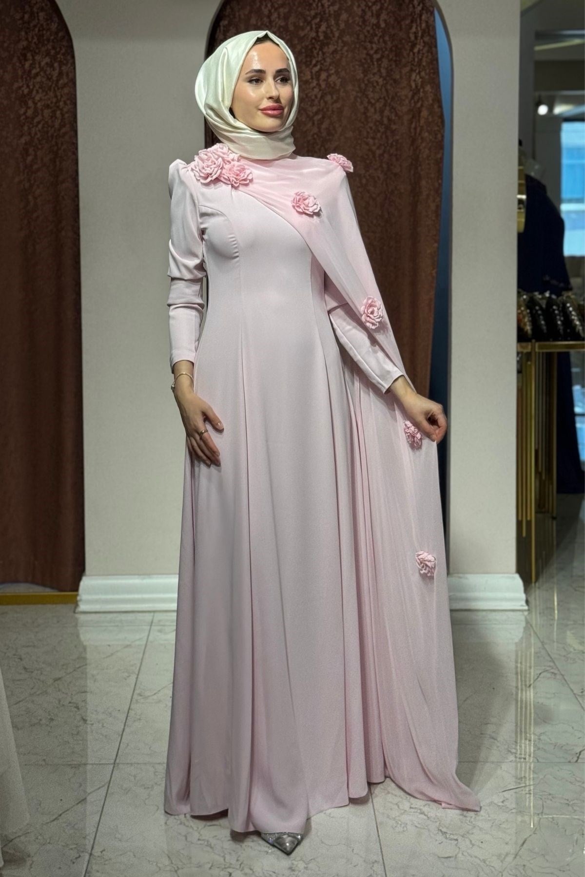 TUAY Abiye 4562 Pembe