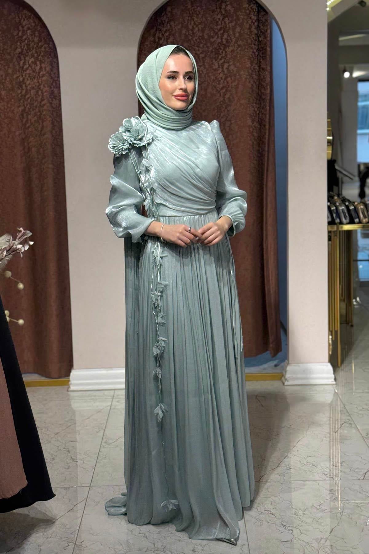 TUAY Abiye 4579 Mint