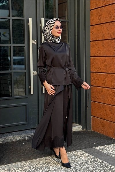 CLANDE Etekli Takım 2602-3051T Siyah