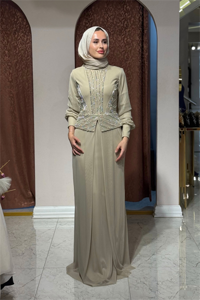 FASHION NIGHT Abiye 7520 Taş