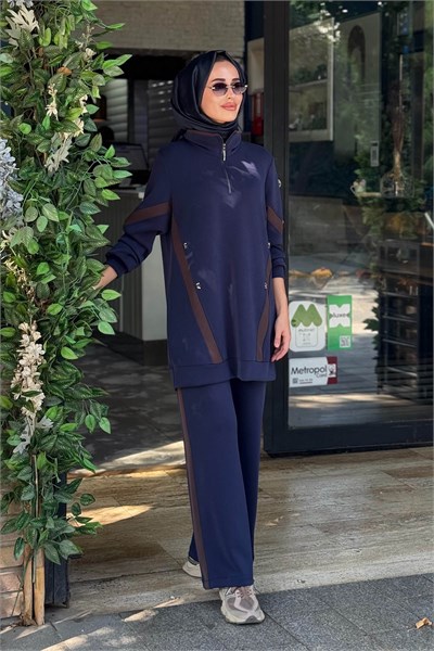 FUAT GÜRŞEN Pantolonlu Takım 26K-6205 Lacivert