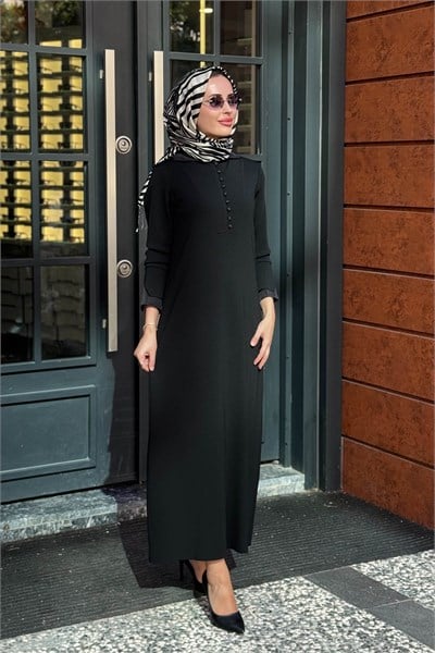 MİSS DALİDA Elbise 3264004 Siyah