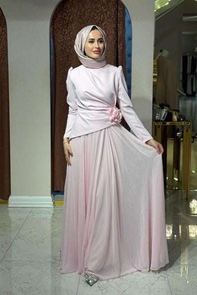 TUAY Abiye 4525 Pembe