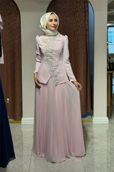 TUAY Abiye 4622 Pembe
