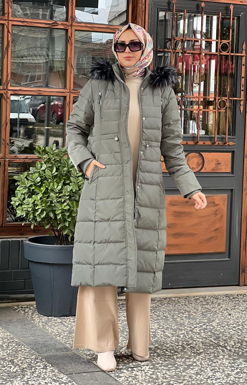 KAYRA Kaz Tüyü Mont KA-A23-27001 | Ekshibutik.com