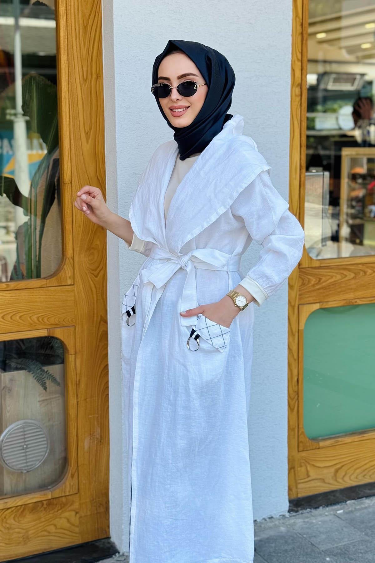 MissWhence Keten Kap 37401 | Ekshibutik.com