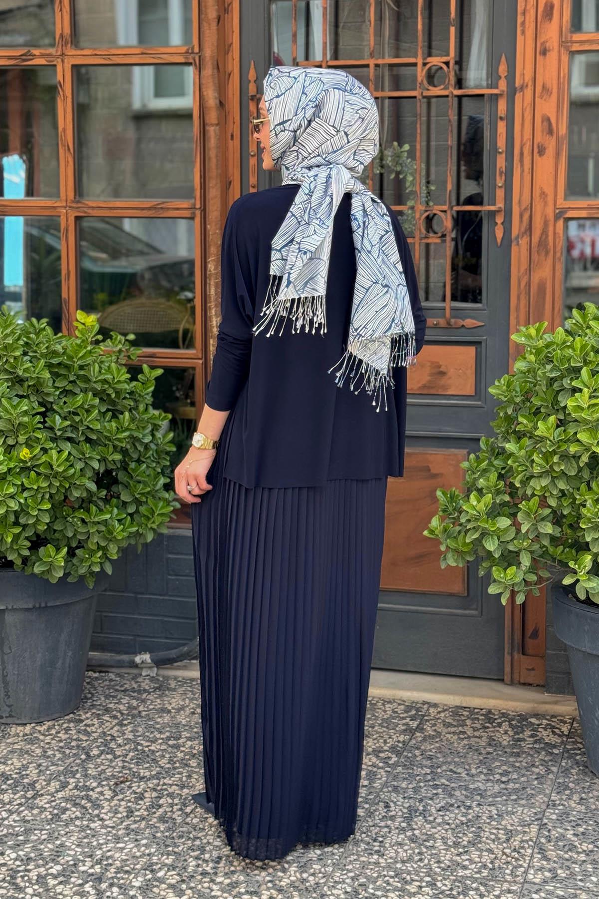 Nurcan Çetin Elbise 25132 | Ekshibutik.com