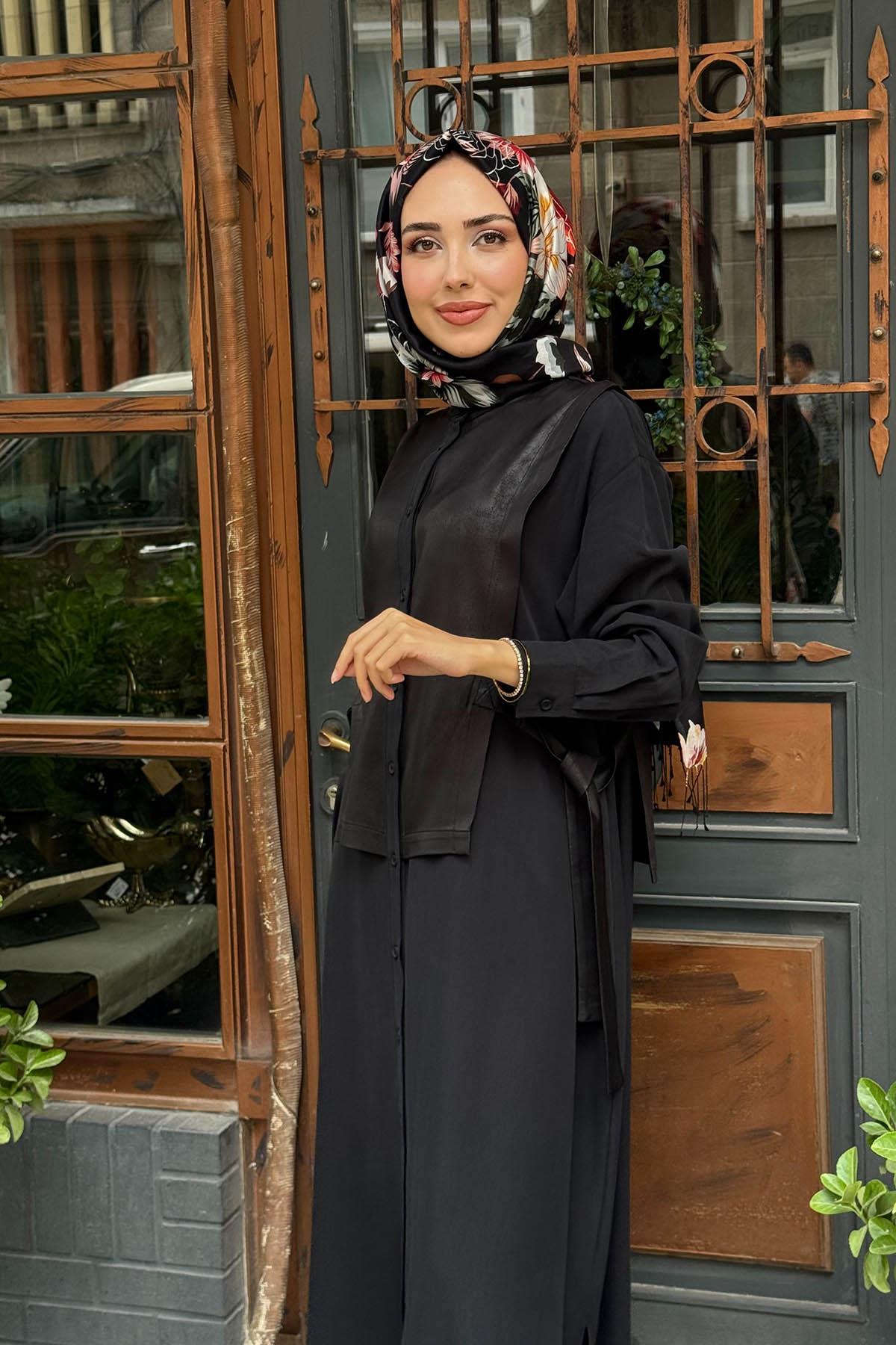 Nurcan Çetin Elbise 25160A | Ekshibutik.com