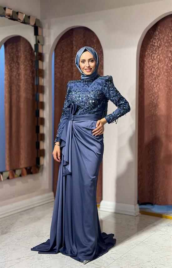 kenzel-abiye-7208-indigo-