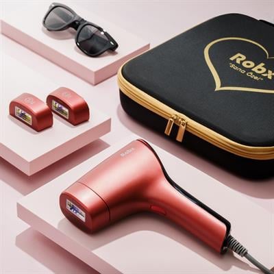 Robx A05 Ipl 3 Milyon Atım Akıllı Cilt Tanıma Ultra Seri Atım 3 Başlık Vücut Yüz Bikini Ipl Cihaz 