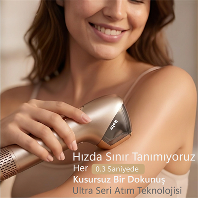 Robx A2030 IPL Sapphire Sogutma 35 joule Ultra Güç Hızlı Etki Çoklu Seri Otomatik Atım Bay Bayan.