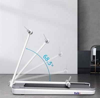 Robx E7 Katlanabilir 0-12km Hız Bluetooth Bağlantı 120kg Taşıma Dokunmatik Panel Koşu Bandı