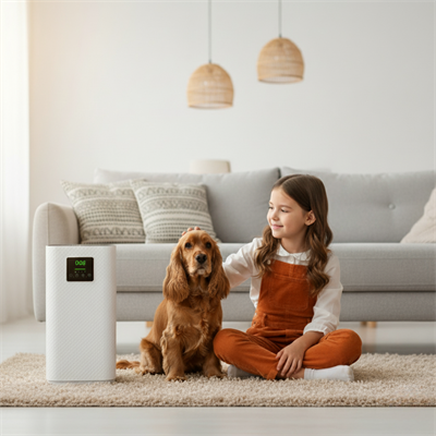 Robx Ms24 Yeni Nesil Cadr400 42w Akıllı Wi-fi Dokunmatik Panel Hava Temizleyici