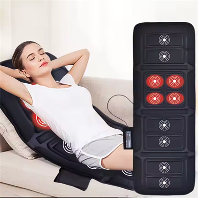 Robx S607 Titreşimli Elektrikli Isıtmalı 10 Seviyeli Motor Rahatlatıcı Masaj Yatağı