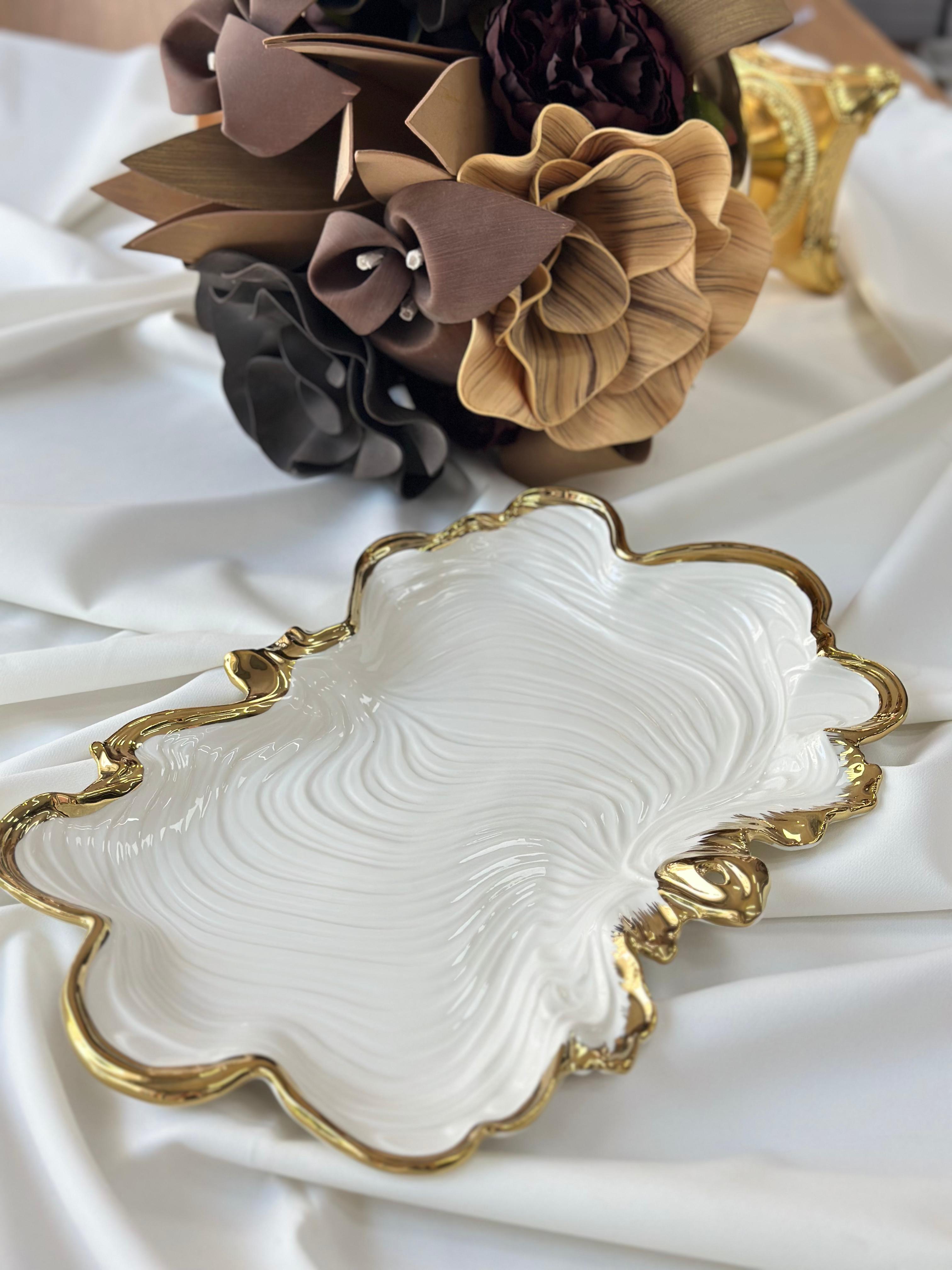 Albero Dikdörtgen Sunum Tabak 39 Cm