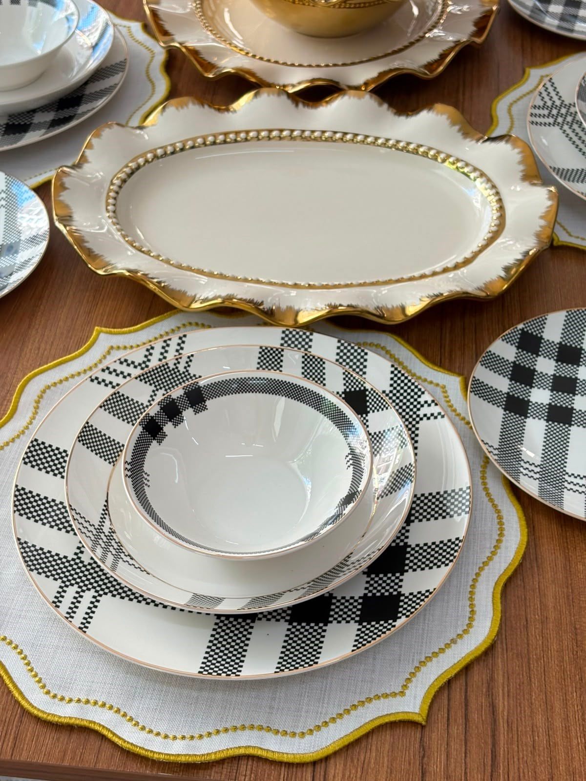 Yemek Takımı 35 Parça 6 Kişilik Elegantra