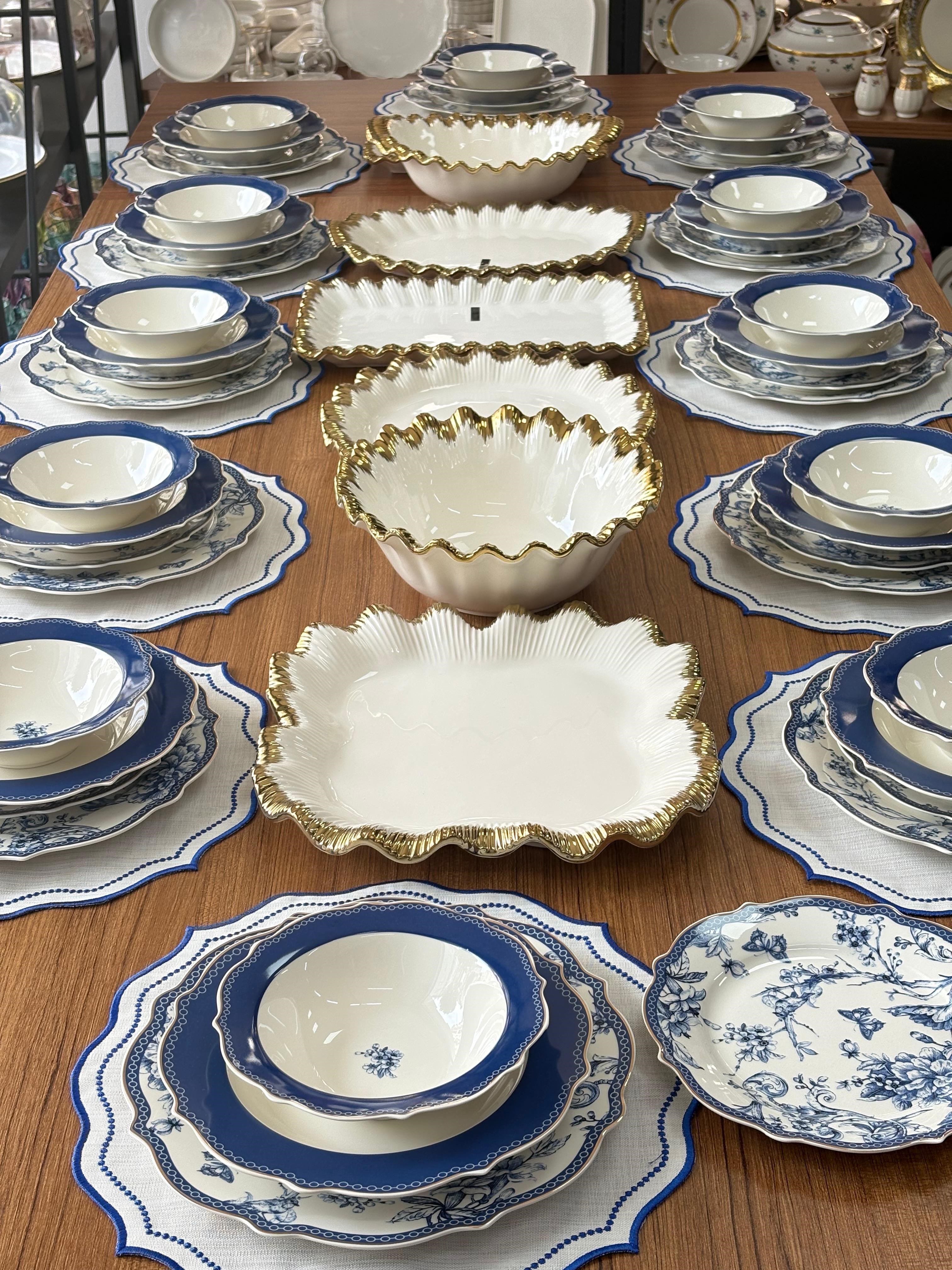 Yemek Takımı 67 Parça 12 Kişilik Blue Life