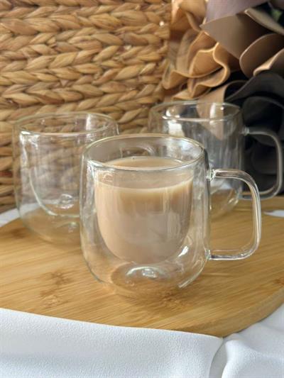 Çift Cidarlı Kupa 250Ml