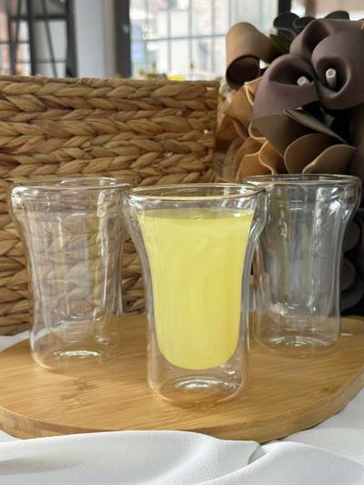 Çift Cidarlı Meşrubat Bardağı 350Ml